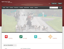Tablet Screenshot of bathponyclub.org